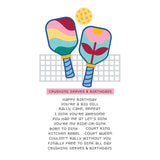 Spellbinders Clear Stamp & Die Set, This is Life, Born To Dink (SDS-217)