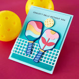 Spellbinders Clear Stamp & Die Set, This is Life, Born To Dink (SDS-217)
