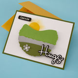 Spellbinders, Clear Stamp & Die Set by Lisa Horton, Love and Hugs Sentiments (SDS-224)