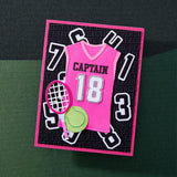 Spellbinders Embossing Folder By Justine Dvorak, Sports Talk (SES-057)