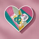 Spellbinders, Embossing Folder by Kelly Bangs, Bold Floral (SES-063)