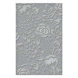 Spellbinders, Embossing Folder by Kelly Bangs, Bold Floral (SES-063)