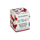 49 And Market Washi Sticker Roll, Spectrum Gardenia, Butterfly