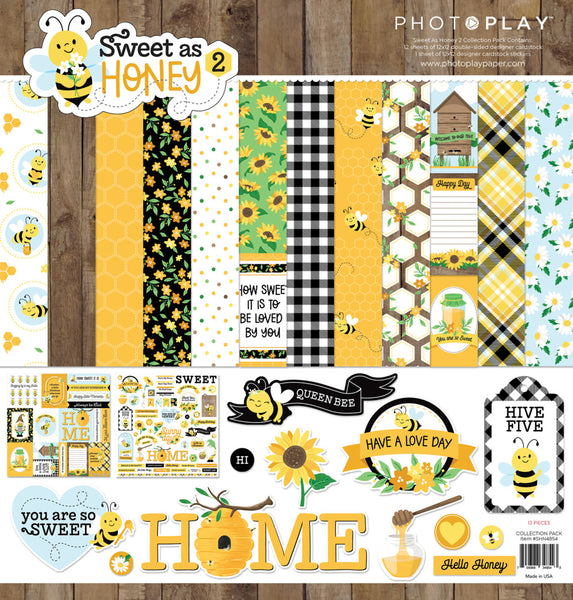 PhotoPlay Collection Pack 12"X12", Sweet As Honey 2