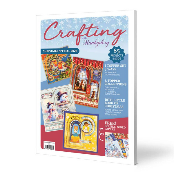 Hunkydory, Crafting with Hunkydory Project Magazine, Christmas Edition 2025