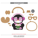 Spellbinders, Etched Dies From The Spectacular Christmas, Spectacular Penguin (S3-565)