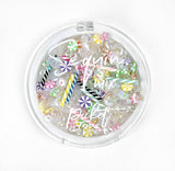 Picket Fence Sequin Mix & Embellishments, Birthday Candles