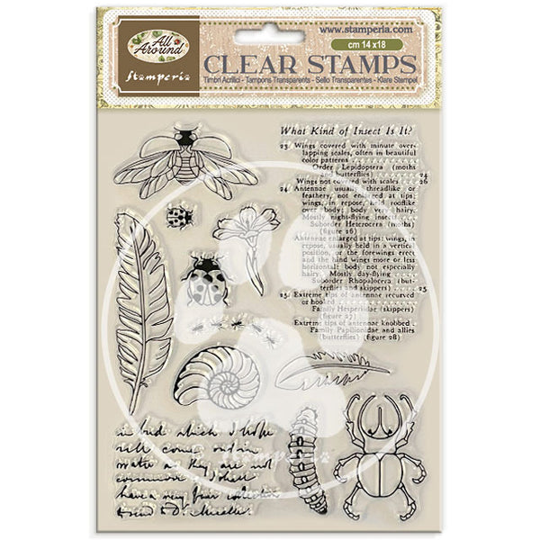 Stamperia, All Around, Acrylic Clear Stamp 5.5"x7" (WTK241)