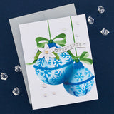 Spellbinders Stencil, Snowflake Collection by Bibi Cameron, Smowflake Ornaments (STN-065)