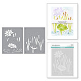 Spellbinders, Stencil from the Jump for Joy Collection, Lily Pad (STN-090)