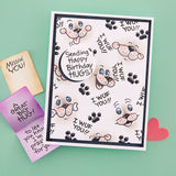 Stampendous Clear Stamps, Hugs Sentiments (STP-203)