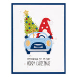 Spellbinders Clear Stamp Set, From the Gnome Drive Collection, Gnome Drive Sentiments (STP-215)