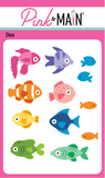 Pink & Main, Dies Set, School of Fish (PNM647)