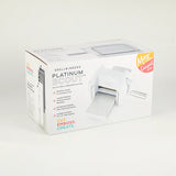 Spellbinders Platinum Scout Die Cutting and Embossing Machine, 3.5" Platform, White **