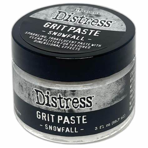 Tim Holtz Distress Grit Paste 3oz, Snowfall