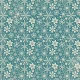 Solitude Four,  Double-Sided Cardstock 12"X12", Snowflakes & Stripes - Scrapbooking Fairies