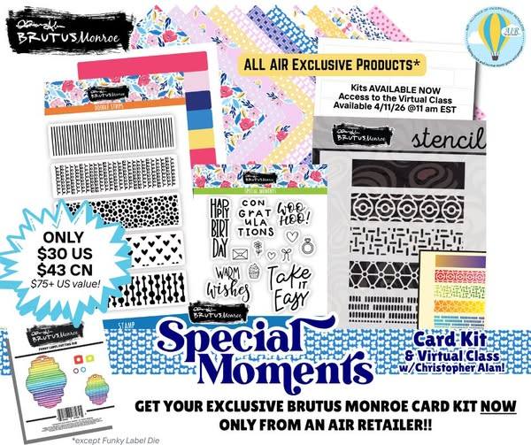 Special Moments Brutus Monroe and AIR Exclusive Class Kit