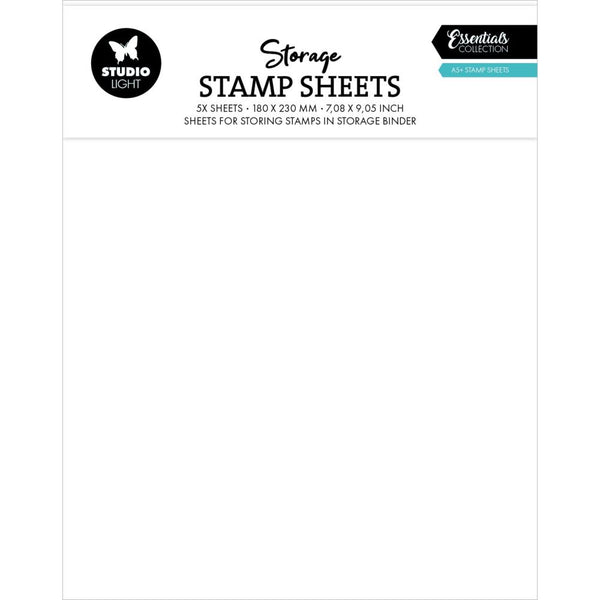Studio Light Essentials Storage Stamp Sheet A5 5/Pkg, Nr. 08