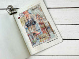 Stamperia, Double-Sided Paper Pad 8"X8" 10/Pkg, Art Of Travelling