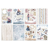 Stamperia, A5 Washi Pad 8/Pkg, Create Happiness, Dewdrops