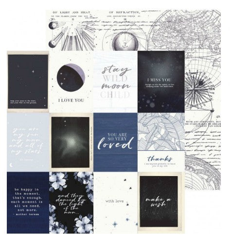Kaisercraft, Stargazer Collection, Double-Sided Cardstock 12"X12", Galaxy (P2538)