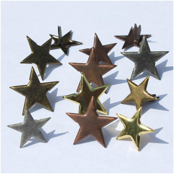 Shape Brads 12/Pkg, Star