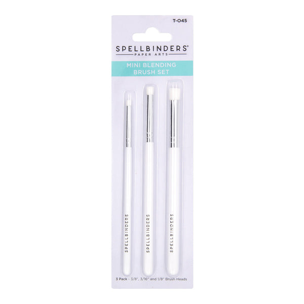Spellbinders Mini Blending Brush Set, From Card Shoppe Essentials, 3pcs. (T-045)
