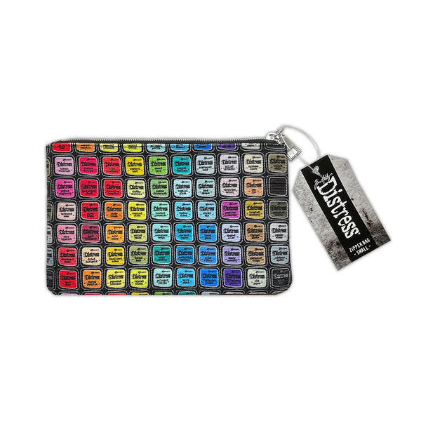 Tim Holtz Distress Zipper Bag, Small, 5"X8" (TDA87007)