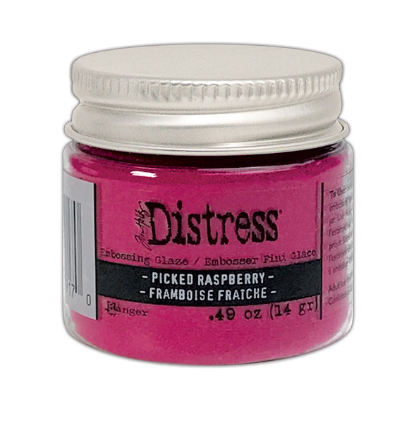 Tim Holtz Distress Embossing Glaze, Picked Raspberry