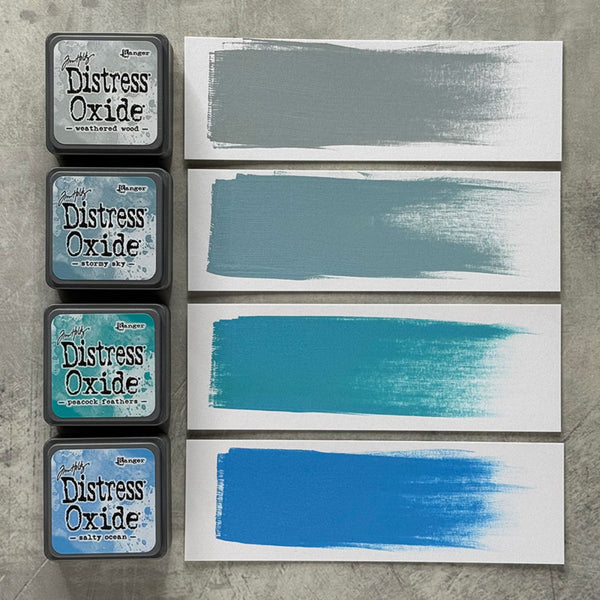 Tim Holtz Distress Mini Oxide Ink Pads 4/Pkg, Kit #4 (TDIK91509)