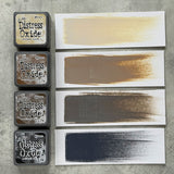 Tim Holtz Distress Mini Oxide Ink Pads 4/Pkg, Kit #6 (TDIK91523)