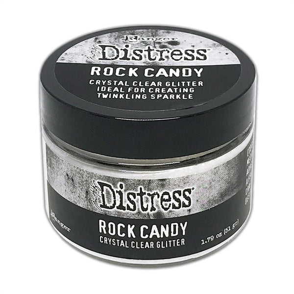 Tim Holtz Distress Rock Candy 1.79oz, Crystal Clear Glitter (TDR35879)