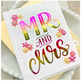 Taylored Expressions, Die, Mr. & Mrs. Pierce & Cut Plate