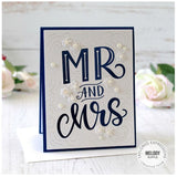Taylored Expressions, Die, Mr. & Mrs. Pierce & Cut Plate