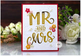 Taylored Expressions, Die, Mr. & Mrs. Pierce & Cut Plate