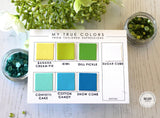 Taylored Expressions, True Colors Swatch Squares Die (TE1877)