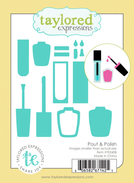 Taylored Expressions, Thinlits Dies, Pout & Polish (TE2408)