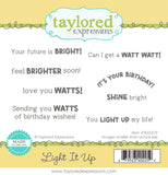Taylored Expressions, Cling Stamp, Light It Up (TEAS219) - Scrapbooking Fairies