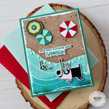 Taylored Expressions, Stamp & Die Combo, Gus & Gertie, Make a Splash (TEAS270)