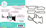 Taylored Expressions, Stamp & Die Combo, Gus & Gertie, Make a Splash (TEAS270)