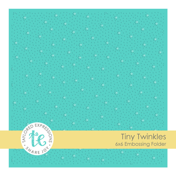Taylored Expressions, Embossing Folder, Tiny Twinkles (#TEEF84)