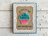 Taylored Expressions, Cling Stamp, Happy Anni-birth-ary Stamp Set (TEMD251)