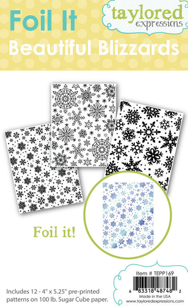 Taylored Expressions, Foil It, Beautiful Blizzards (TEPP169)