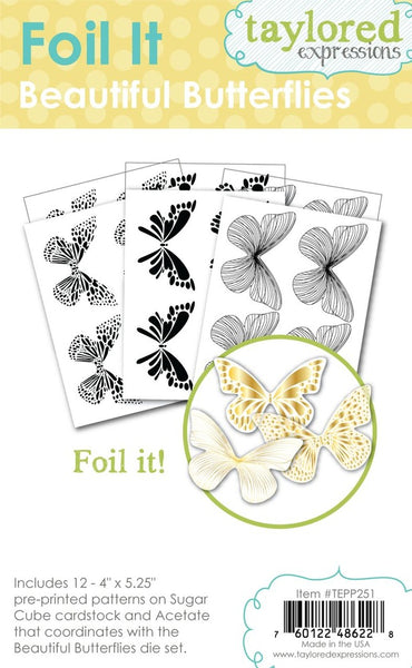 Taylored Expressions, Foil It, Beautiful Butterflies (TEPP251)