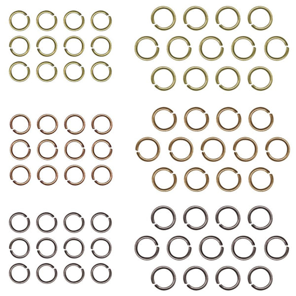 Tim Holtz Idea-Ology, Metal Jump Rings, 8mm & 10mm 75/Pkg (TH92726)