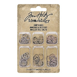 Tim Holtz Idea-Ology, Metal Jump Rings, 8mm & 10mm 75/Pkg (TH92726)