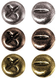 Tim Holtz Idea-Ology Metal Screw-Top Paper Fasteners .25" 99/Pkg, Mini Fasteners (Antique Nickel, Brass & Copper) (TH92790)
