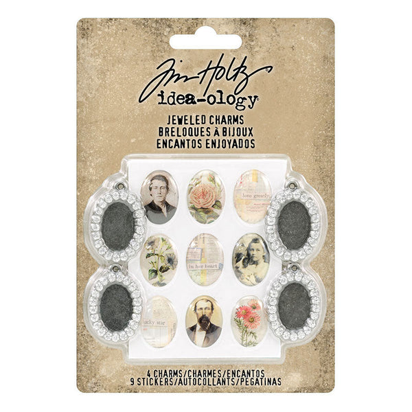 Tim Holtz Idea-Ology, Findings, Jeweled Charms (TH93697)