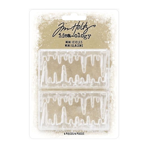 Tim Holtz Idea-ology, Mini Icicles, 4/pkg (TH94206)