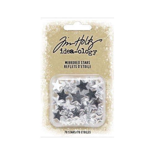 Tim Holtz Idea-Ology, Mirrored Stars, 70/pkg (TH94207)